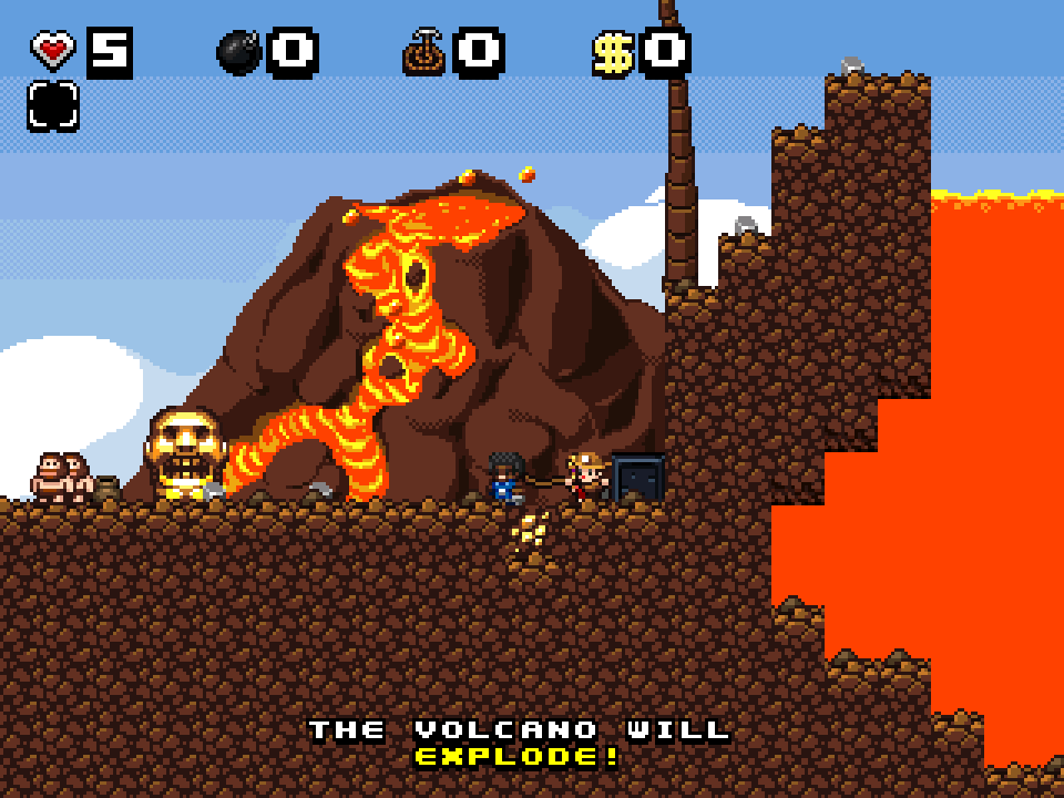 Screenshot of Volcanic eruption